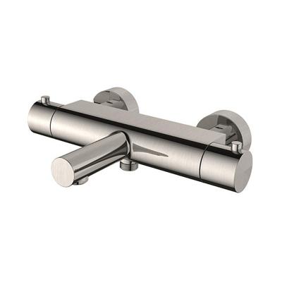 Style thermostatische badmengkraan cooltouch geborsteld staal Style thermostatische badmengkraan cooltouch geborsteld staal