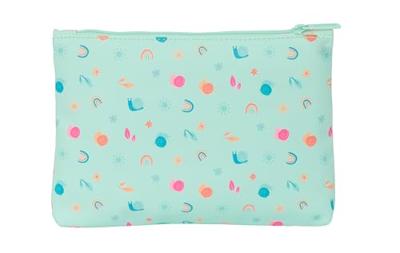 Schoolpennenzak Safta Caracol Slak Turkoois 23 x 16 x 3 cm