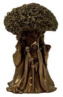 Beeld 'Mother Maiden Crone' Bronskleurig - 18 cm - thumbnail