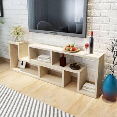 TV-meubel Dubbel L-vormige eiken