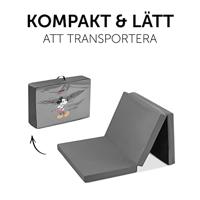 Reismatras - SLEEPER - 120 x 60 cm - 5 cm dik - Opvouwbaar - Grijs - HAUCK - thumbnail