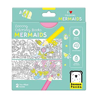 Banana Panda - kleurboekje ik hou van kleurplaten met zeemeerminnen Banana Panda - kleurboekje ik hou van kleurplaten met zeemeerminnen