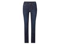 esmara Dames jeans Slim Fit (Normaal, 36, Donkerblauw) - thumbnail