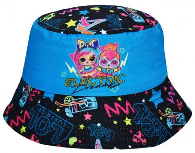 L.O.L. Surprise! zonnehoed meisjes textiel zwart/blauw maat 54