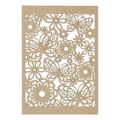 Creativ Company Patroonkarton, vel 10,5x15 cm, 200 gr, naturel, 10 stuk/ 1 doos