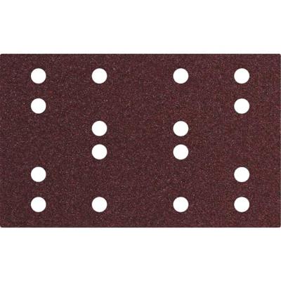 Metabo 635194000 Zelfklevende bladen 80 x 133 mm, P 120, 16 gaten, met klittenbandbevestiging (SRA)