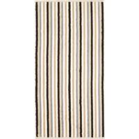 Cawö Cawo Shades Streifen Gastendoekje 30x50 sand - thumbnail