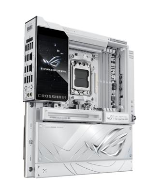 Asus MB ASUS ROG CROSSHAIR X870E GLACIAL Moederbord Socket AMD AM5 Vormfactor ATX Moederbord chipset AMD® X870E