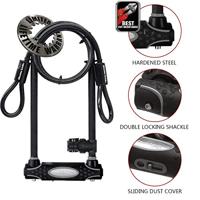 Master Lock 8285EURDPRO Beugelslot Zwart Sleutelslot - thumbnail