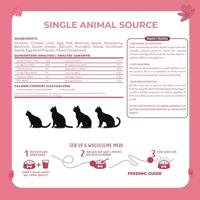 PAWFECT FREEZE DRIED FOODS CAT CHICKEN RECIPE 250 GR - thumbnail