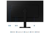 Samsung ViewFinity S7 S70D computer monitor 68,6 cm (27") 3840 x 2160 Pixels 4K Ultra HD LCD Zwart - thumbnail