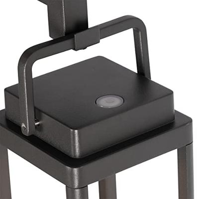 QAZQA Buiten prikspot donkergrijs incl. LED oplaadbaar - Yara QAZQA Buiten prikspot donkergrijs incl. LED oplaadbaar - Yara