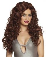 Langharige pruik natural look - thumbnail