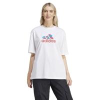 Dames-T-Shirt met Korte Mouwen Adidas Flower Badge of Sports Gt - Maat: M - thumbnail