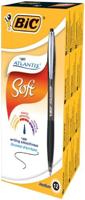 Bic balpen Atlantis Soft 1 mm, zwart - thumbnail