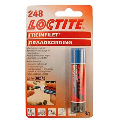 LOCTITE schroefbeveiliging "248" screw. sticker 9g medium strength