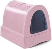Imac kattenbak zuma met schuiflade roze 40X56X42,5 CM - thumbnail