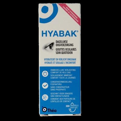 Hyabak Oogdruppels 10 Milliliter Hyabak Oogdruppels 10 Milliliter