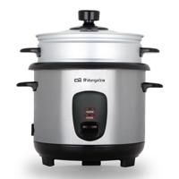 rijstkoker Orbegozo CO-3025 400 W Zwart Staal 1 L - thumbnail