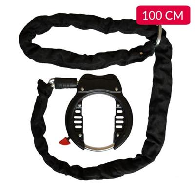 Lynx fietsframeslot 150cm - zwart