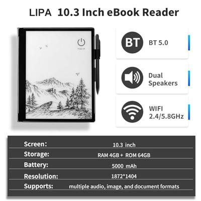 Lipa ET10 E-Reader 10.1 Inch 4/64 GB Android