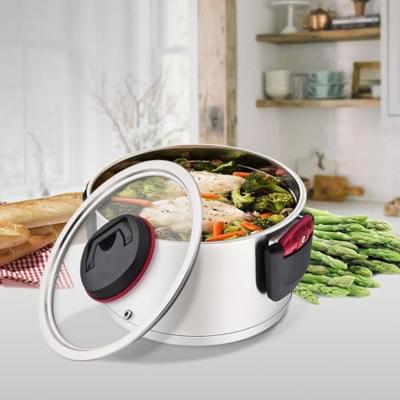 Maestro MR-3530-24 pan met inklapbare handgrepen 5,5 l