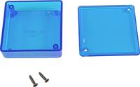 Hammond Electronics 1551TTBU Universele behuizing 60 x 60 x 20 ABS Blauw (transparant) 1 stuk(s) - thumbnail