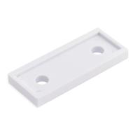 Onderlegplaat raamkozijn / t.b.v. RUZ-W-010 serie / plastic / wit - thumbnail