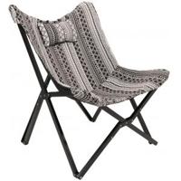 Express Aztec vlinderstoel zwart en wit 70x82x98 cm - thumbnail
