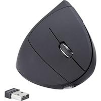 Renkforce RF-WM-322 Ergonomische muis Radiografisch Optisch Zwart 5 Toetsen 1600 dpi Ergonomisch, Oplaadbaar - thumbnail