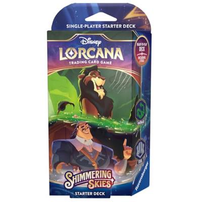 Disney Lorcana TCG Shimmering Skies starter deck Scar Kronk Disney Lorcana TCG Shimmering Skies starter deck Scar Kronk