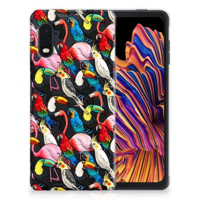 Samsung Xcover Pro | TPU Hoesje | Birds Samsung Xcover Pro | TPU Hoesje | Birds