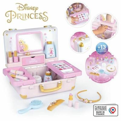 Smoby - Disney Princess - Makkelijk mee te nemen schoonheidskoffertje - Inclusief 13 accessoires: kapsel, nagels, make-up - Fabricatio Smoby - Disney Princess - Makkelijk mee te nemen schoonheidskoffertje - Inclusief 13 accessoires: kapsel, nagels, make-up - Fabricatio