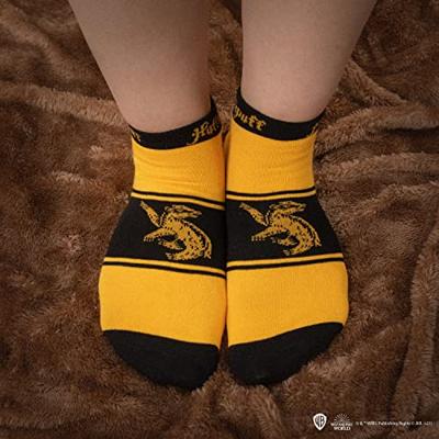 Harry Potter Ankle Socks 3-Pack Hufflepuff - thumbnail