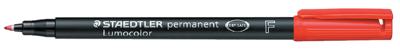 Staedtler Lumocolor 318, OHP-marker, permanent, 0,6 mm, rood