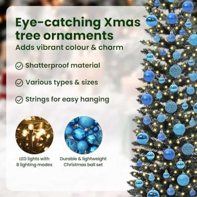 Kunstkerstboom met 300 LED Groen 180 cm PVC en Plastic en Staal