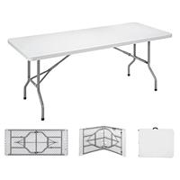 Vouwtafel EDM 75130 Wit - thumbnail