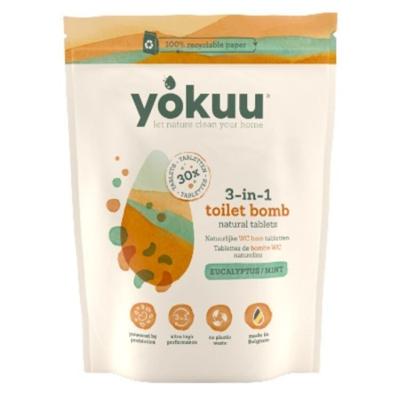 Yokuu 3-in-1 Toilet Bom Eucalyptus & Munt