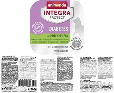 ANIMONDA Integra Protect Diabetes Turkey hearts - nat kattenvoer - 100g