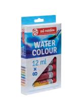 Talens Art Creation aquarelverf tube van 12 ml, set van 8 tubes in geassorteerde kleuren - thumbnail