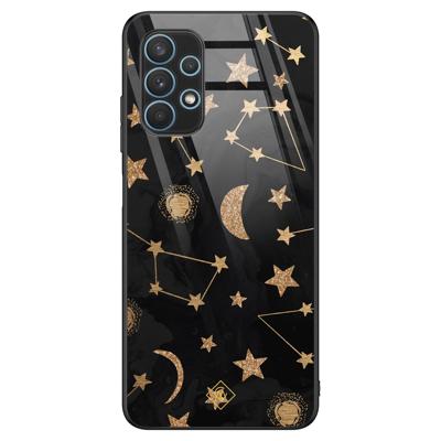 Samsung Galaxy A32 4G glazen hardcase - Counting the stars Samsung Galaxy A32 4G glazen hardcase - Counting the stars
