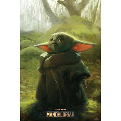 Poster Star Wars - The Mandalorian - The Child Art 61x91,5cm Poster Star Wars - The Mandalorian - The Child Art 61x91,5cm