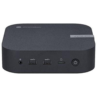 ASUS CHROMEBOX5-S3006UN Mini-desktop-pc (Intel Core i3-1220P processor, geïntegreerde Intel UHD graphics, 8GB DDR4 geheugen, 128 GB M.2 NVMe PCIe 3.0 SSD, WIFI 6E, Chrome OS) zwart