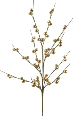 Everlands kunsttak bessen 55cm goud