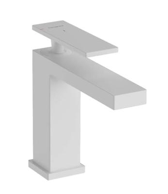 Hansgrohe Tecturis E 110 CoolStart ééngreeps wastafelmengkraan zonder afvoer, mat wit