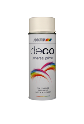 MOTIP Deco Primer | Wit | 400ml - 01611 MOTIP Deco Primer | Wit | 400ml - 01611