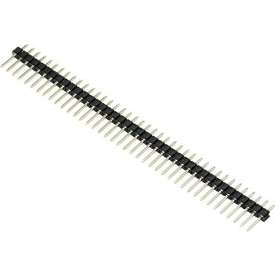 TRU COMPONENTS Male header (standaard) Aantal rijen: 1 Aantal polen per rij: 40 TC-9556692 1 stuk(s)
