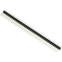 TRU COMPONENTS Male header (standaard) Aantal rijen: 1 Aantal polen per rij: 40 TC-9556692 1 stuk(s) - thumbnail