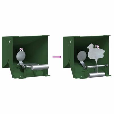 Kogelvanger Groen 14 x 14 x 19 cm Staal