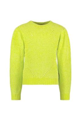 B.Nosy Meisjes trui gebreid - Kylie - Sharp groen